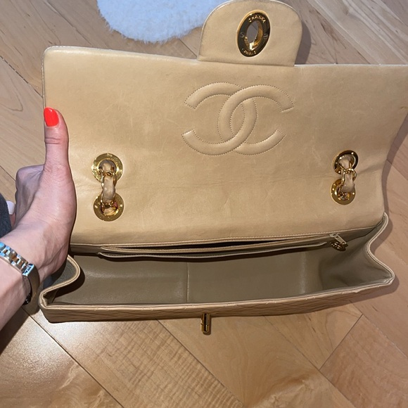 CHANEL CLASSIC VINTAGE 1991-1992 MAXI - Picture 3 of 14